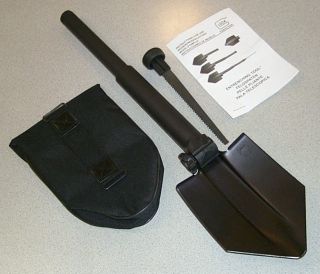 NEW Genuine Glock Entrenching Shovel Spade Saw Camp Tool & Sheath 