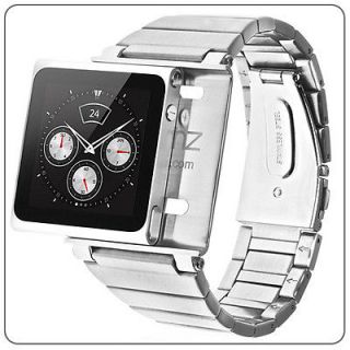 Bracelet Wrist Watch Band for Apple iPod Nano / iWatch Metal Stainless 