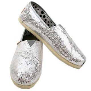   RUSTIC COUTURE SLIP ON SHOES FLATS GLITTER SPARKLE CANVAS HOT PINK