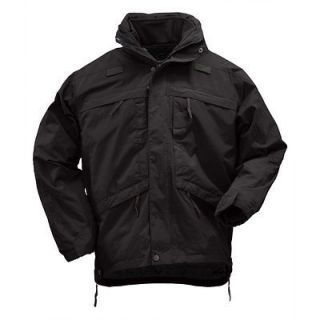 New 5.11 Tactical Mens 3 In 1 Parka Jacket Black Size XL 48001