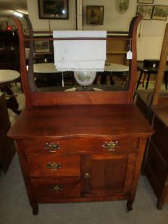   One Drawer Washstand Re Purpose Hall Stand Bar Desk Multi Function