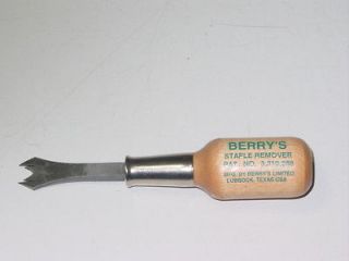 New Berry Staple Remover Puller Tool Berrys ~ Wholesale Upholstery 