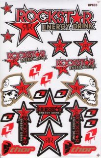 New Rockstar Energy Racing stickers/decal​s 1 sh. st96