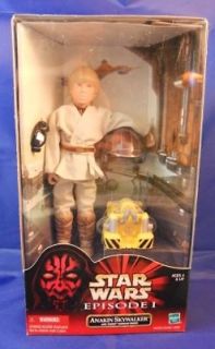 Hasbro Star Wars Anakin Skywalker w/ Theed Hanger Droid Figure MIB 