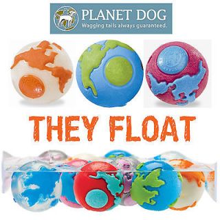 PLANET DOG Orbee Tuff Orbee Ball  Indestructible Dog Toy that FLOATS 