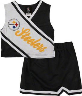 Pittsburgh Steelers infant toddler Rebook Two piece Cheerleader Jumper 