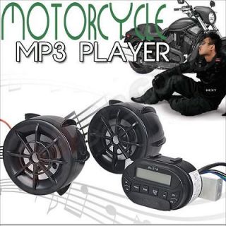 Motorcycle Audio System  Stereo Speaker Support USB/FM/SD/MMC