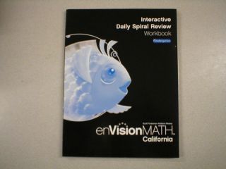 SF enVision Math CA Interactive Workbook l K 0328340383