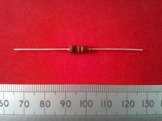 5W 5% Solid Carbon Composition Resistor, 100R to 8K2, Old Style 