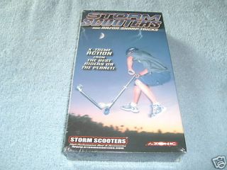 Storm Scooters and Razor Sharp Tricks (2000, VHS)   NEW