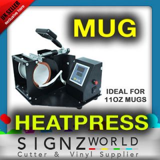   Quality mug heat press for 11oz sublimation mug + 1 x Mug Tape