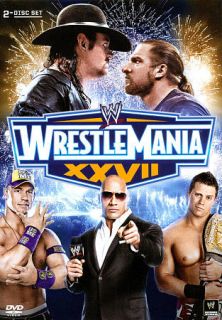 WWE Wrestlemania XXVII DVD, 2011, 2 Disc Set