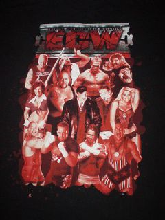 ECW Wrestling T SHIRT Sabu,Curt Angle,RVD,Sandman,GIANT,Balls Mahoney 