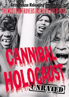 Cannibal Holocaust DVD, 2008, 2 Disc Set, Unrated Deluxe Edition 