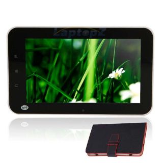 Capacitive Tablet A10 Android 4.0 512M/8GB MID + Leather Stand Case 