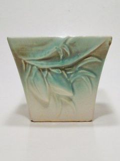 McCoy Art Pottery Rustic Line Pine Cone Planter / Vase