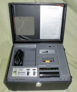 Sharp VHS Professional Series Cassette Recorder 4   19 Micron Heads 