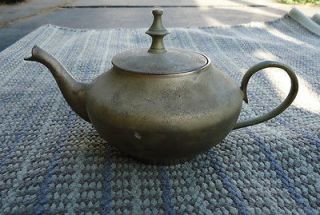 Pewter Teapot Shaped like ALADDINS LAMP Great Movie Prop Renaissance