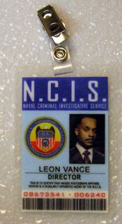 NCIS TV Series ID Badge Director Leon Vance