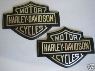 Harley Davidso​n OEM Gas Tank Emblems Left and Right