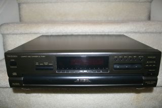 Technics SL PD667 5 Disc Rotary CD Changer Working Condition Nice 