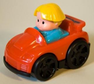 Fisher Price Little People Wheelies Red Coupe