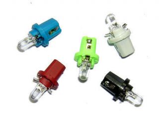 10x Green 509T / T5 / 509 T Twist Lock Dash Bulbs   UK