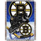   Bruins NHL Home Ice Advantage 48x60 Woven Tapestry Throw Blanket