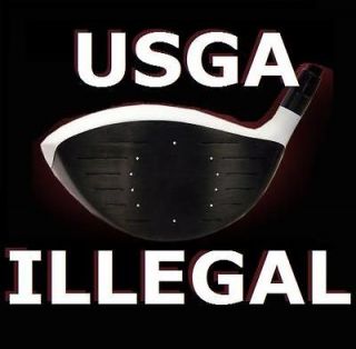 New NON CONFORMING Golf Club USGA ILLEGAL SENIOR A Flex WHITE #1 LONG 