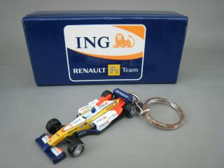 Sale  Loose Pack Formula 1 Racing Car Keyring ING Renault F1 Team 