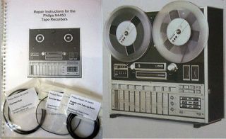 AKAI GX 280D SS Reel to Reel Tape Player & Dust Cover for Parts or