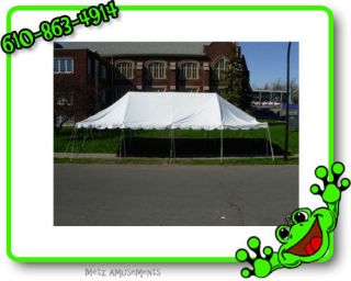 Party Tents lot of 5 20x20 20x30 20x40 White