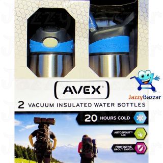 CONTIGO AVEX BPA Free Travel DRINK WATER Bottle Thermos Stainless 