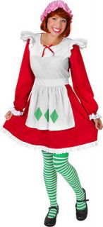 Adult Strawberry Shortcake Womans Halloween Costume Lg
