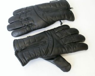   Leather, Thinsulate Gauntlet Gloves   Motorcycle & Riot Gloves   114