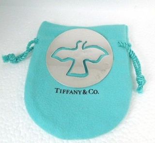 TIFFANY & CO. Vintage Sterling Silver RARE Dove Book Mark   Tiffany 