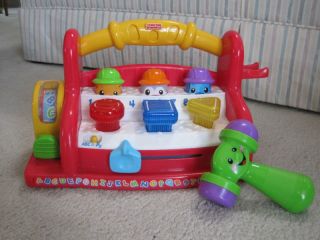 fisher price musical/talkin​g/learning tool bench 6mo 3