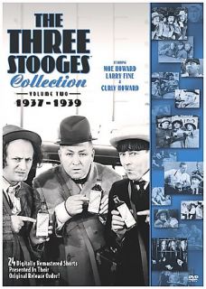 The Three Stooges Collection   Vol. 2 1937 1939 DVD, 2008, 2 Disc Set 