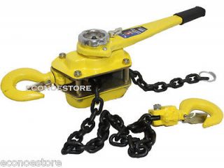 NEW 3 TON 5 FT RATCHETING LEVER BLOCK CHAIN HOIST COME ALONG PULLER 