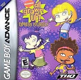 All Grown Up Express Yourself Nintendo Game Boy Advance, 2005