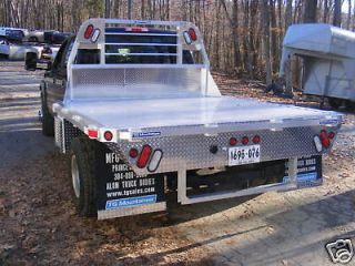 Aluminum Flatbed with 2 free underbody toolboxes