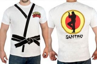 Santino Beware of the Cobra WWE Authentic White T shirt New