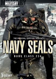 Navy SEALs   Buds Class 234 DVD, 2007, 3 Disc Set, Military Channel 
