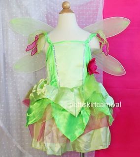   TINKERBELL HALLOWEEN XMAS PARTY BIRTHDAY PARTY DRESS WINGS COSTUME 5