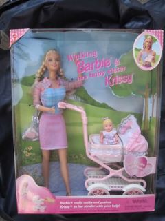mattel Barbie baby Krissy & stroller