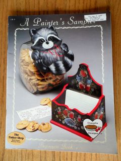   Sampler Beginners Book 4 Acrylic Tole Painting Patterns Instruction