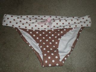 Victorias Secret Bathing Suit Bottom   Polka Dot   New with Tag 