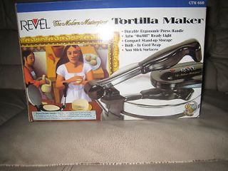 Revel Electric Tortilla Roti  Maker Non Stick model CTM 660