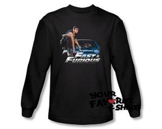 Officially Licensed Fast & Furious Car Ride Long Sleeve Shirt S 2XL