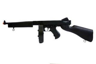 Thompson M1A1 Chicago Typewriter Tommy Gun AEG Rifle